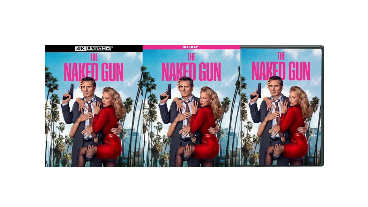 The Naked Gun 4K UHD Blu Ray DVD Releases November 2025
