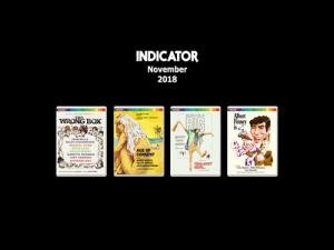Powerhouse Films aka Indicator November 2018 Blu-ray Releases