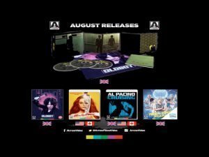 Arrow Video August 2019 Blu-ray Releases