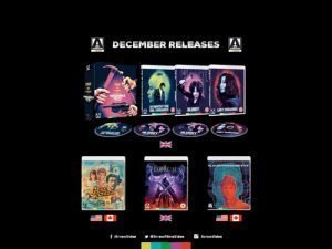 Arrow Video December 2019 Blu-ray