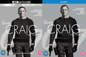 Daniel Craig 5 Film Collection "James Bond"