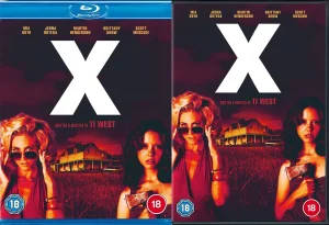 X Blu-ray & DVD "Horror Film"