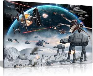 Star Wars Canvas Wall Art Picture Print