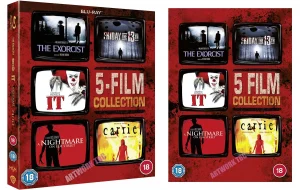 Iconic Horror 5 Film Collection Blu-ray & DVD