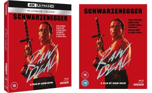 Raw Deal 4K UHD, Blu-ray & DVD