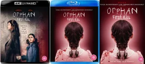 Orphan First Kill 4K UHD, Blu-ray & DVD