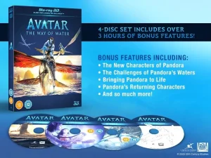 Avatar The Way Of Water 3D Blu-ray
