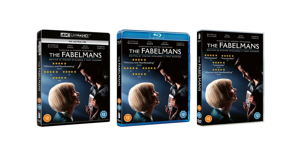 The Fabelmans 4K UHD, Blu-ray & DVD