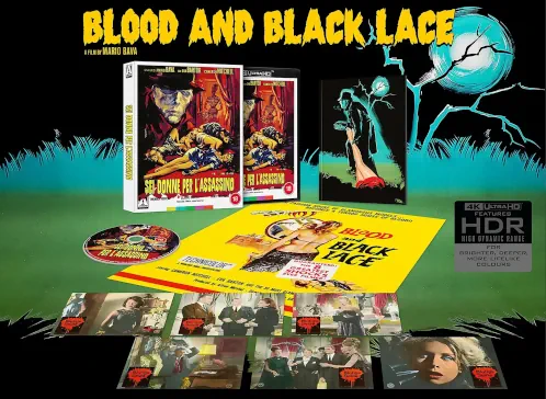 Blood and Black Lace 4K Arrow Exclusive