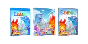 Disney's Elemental Blu-ray, Steelbook & DVD