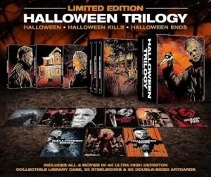 Halloween Trilogy (2018-2022) 4K Limited Edition Steelbook