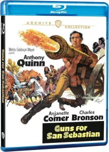 Guns for San Sebastian Blu-ray