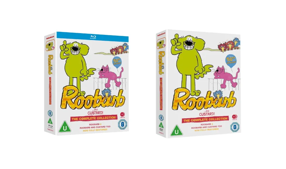 Roobarb and Custard The Complete Collection Blu-ray & DVD