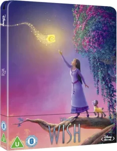 Disney's Wish Steelbook Blu-ray