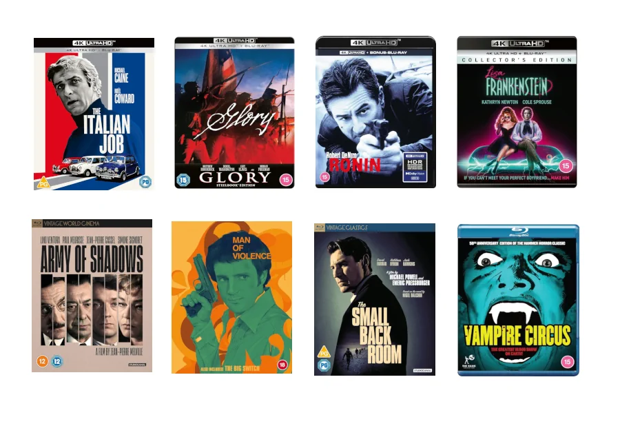 Blu-ray / 4K Ultra HD Releases 3rd June 2024
