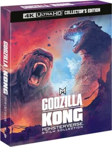 Godzilla x Kong Monsterverse 5 Film Collection 4K Ultra HD