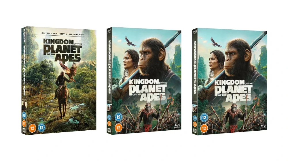 Kingdom of The Planet Of The Apes 4K, Blu-ray & DVD