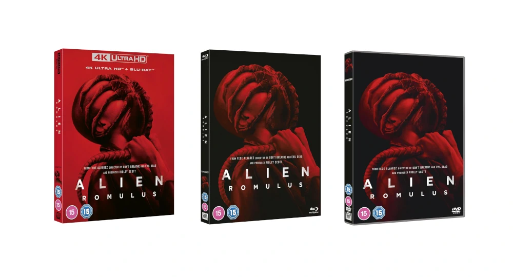 Alien Romulus 4K UHD, Blu-ray & DVD