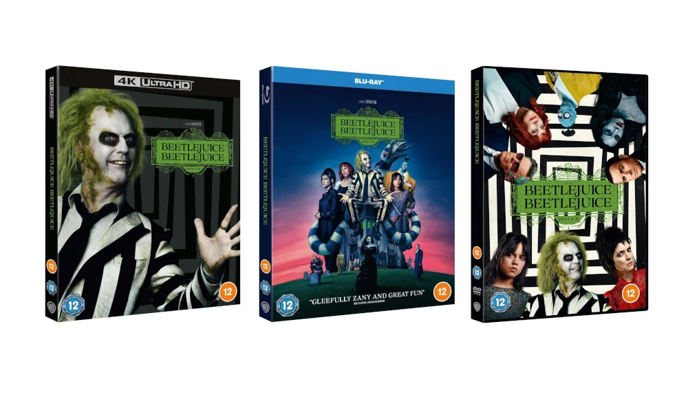 Beetlejuice Beetlejuice 4K UHD, Blu-ray & DVD