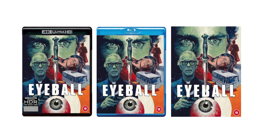 Eyeball 4K UHD, Blu-ray and DVD