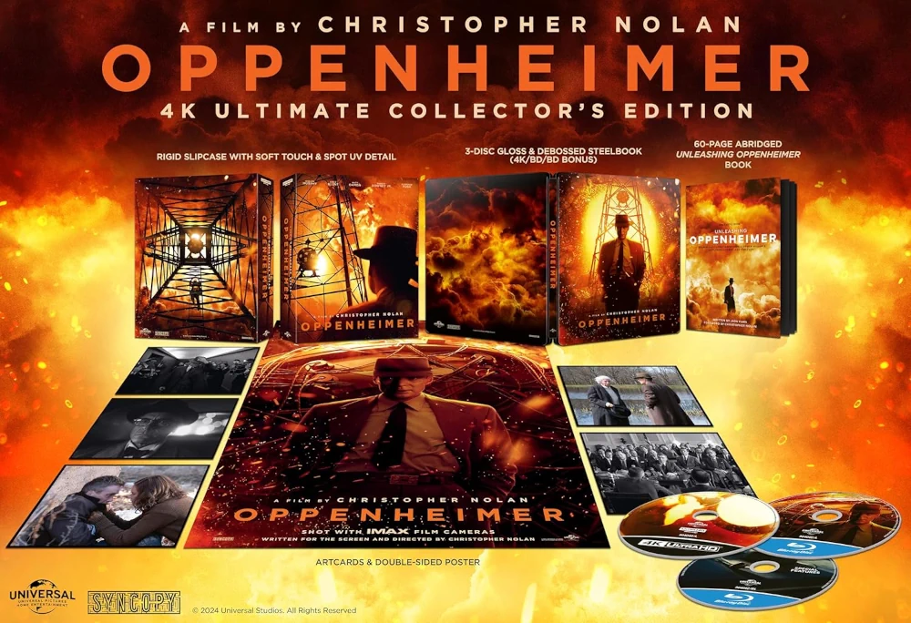 Oppenheimer Ultimate Collector's Edition 4K Ultra HD