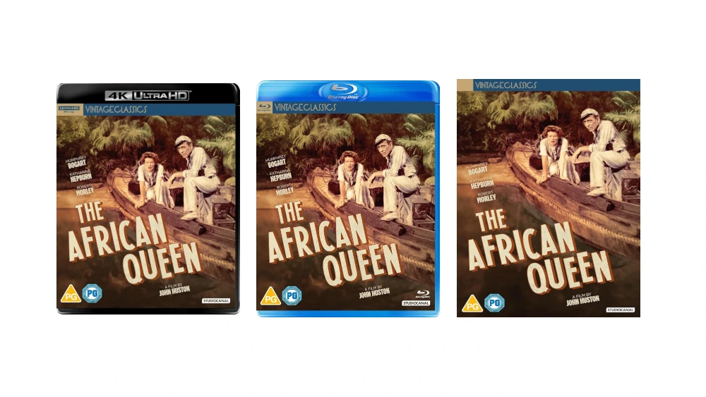 The African Queen 4K UHD, Blu-ray & DVD