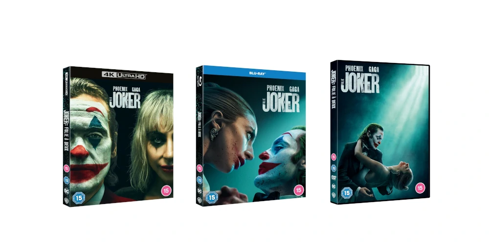 Joker Folie à Deux 4K, Blu-ray & DVD