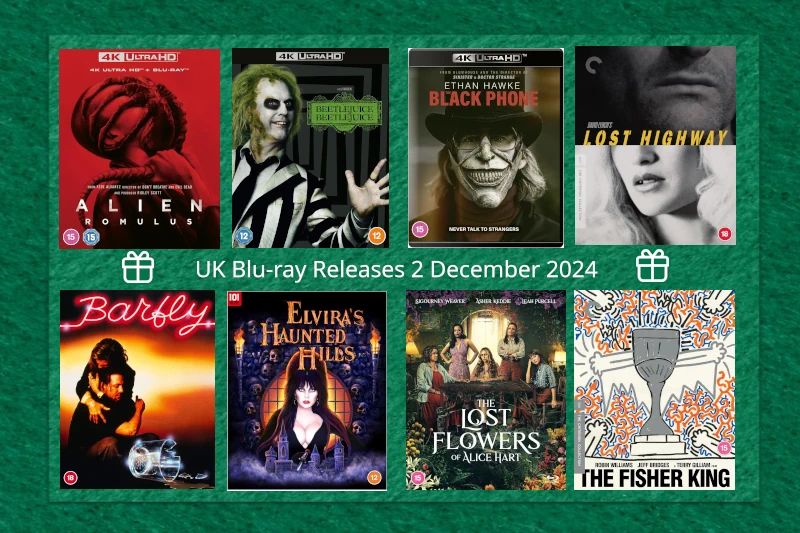 UK Blu-ray Releases 2 December 2024