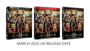 Gladiator II 4K UHD, Blu-ray & DVD