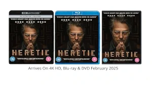 Heretic (2024) 4K UHD, Blu-ray & DVD