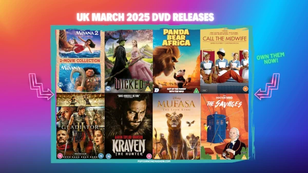 UK March 2025 DVD Releases