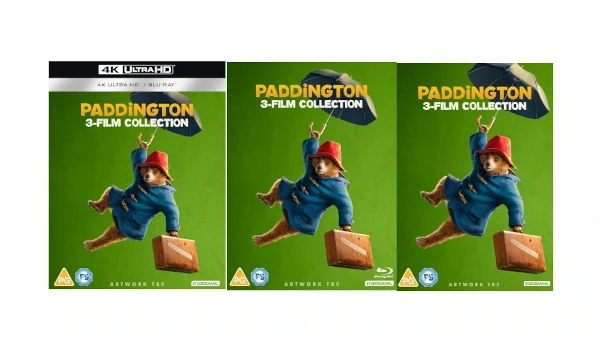 Paddington 3 Film Collection 4K UHD, Blu-ray & DVD