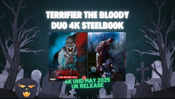 Terrifier The Bloody Duo 4K Steelbook