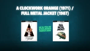 Two Kubrick Classics 4K Steelbook