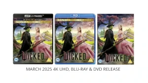 Wicked (2024) 4K UHD, Blu-ray & DVD