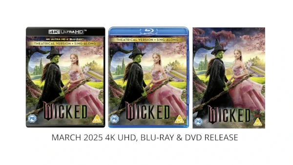 Wicked (2024) 4K UHD, Blu-ray & DVD