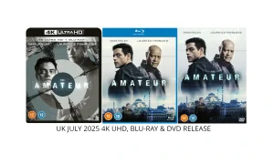 The Amateur 4K UHD, Blu-ray & DVD