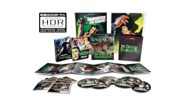 The Curse of Frankenstein Limited Edition 4K Ultra HD