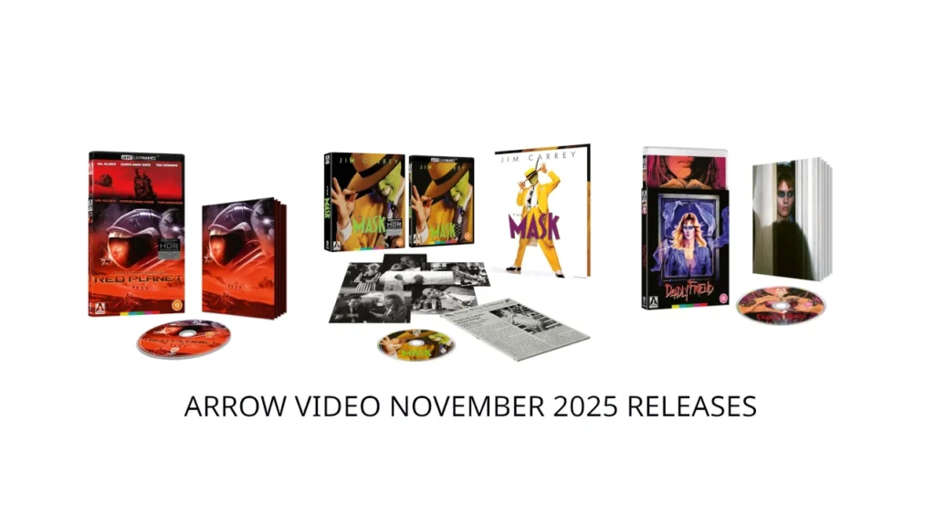 Arrow Video November 2025 Releases