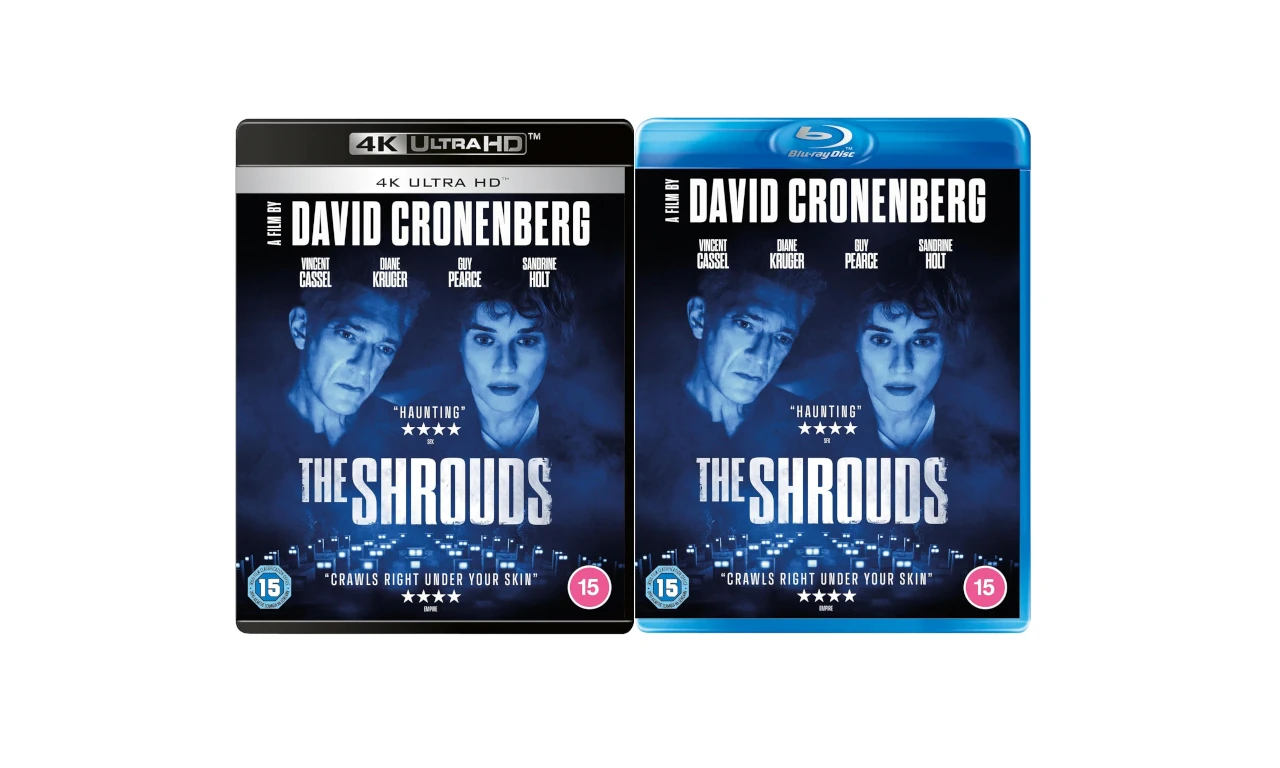 David Cronenberg’s The Shrouds, Comes To 4K UHD & Blu-ray In December!