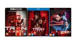 Tron Ares 4K UHD, Blu-ray, Steelbook