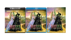 Wicked For Good 4K Ultra HD, Blu-ray, DVD