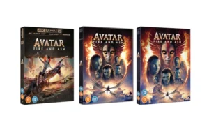 Avatar Fire and Ash 4K UHD, Blu-ray, DVD
