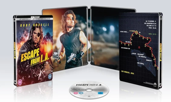 Escape From L.A Steelbook 4K UHD