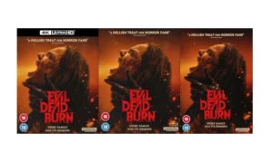 Evil Dead Burn 4K UHD, Blu-ray, DVD
