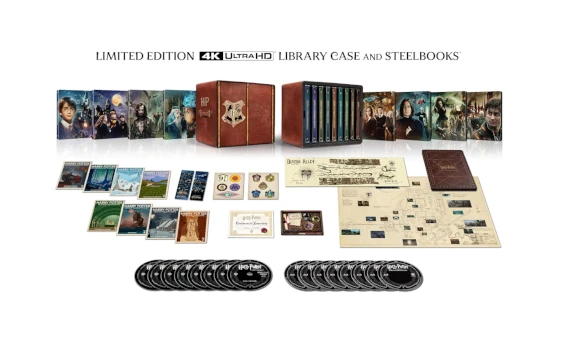 Harry Potter 25th Anniversary Steelbook Collection 4K Ultra HD